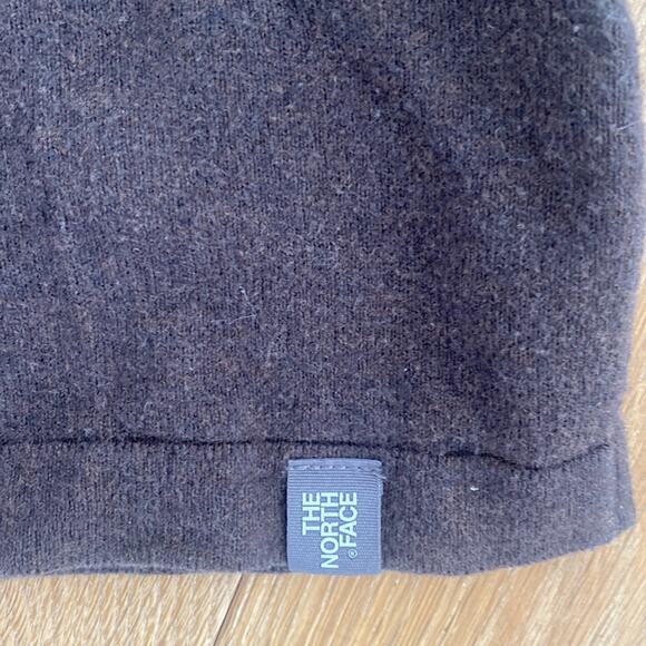 Men's The North Face Wool Blend Quarter Zip Sweater Large - Picture 3 of 6